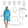 Tirrinia Wearable Blanket Oversized Hoodie for Adults, Patterns Sweatshirt Blanket, as Warm & Funny Gifts for Men Women Girlfriend - 4 of 4