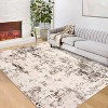 8'x10' Abstract Large Area Rugs, Washable Non-Slip Short Pile Carpet for Living Room & Bedroom, Indoor Floor Mats - 2 of 4