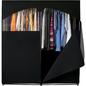 Hold N' Storage - Portable Wardrobe Closet with Metal Hanging Rod - 1 of 4
