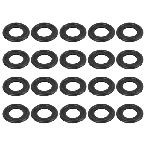 X AUTOHAUX 20pcs 12mm Inner Dia Copper Washers Flat Sealing Gaskets Ring for Car 