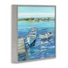 Stupell Industries Serene Rowboats at Dock, 12" x 12" - 3 of 4