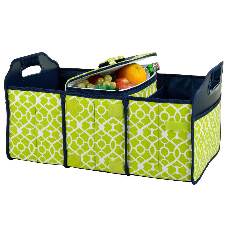 Picnic at Ascot Original Folding Trunk Organizer with Removable Cooler - Durable No Sag Design, 1 of 3
