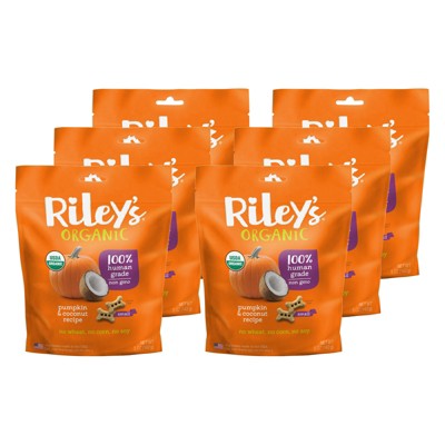 Riley's Organics Pumpkin & Coconut Small Bone Dog Treats