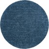 Unique Loom Davos Shag Solid Indoor Woven Area Rug - 2 of 4