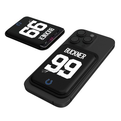 Keyscaper NFL Indianapolis Colts Players Game Tactic Black Magnetic Credit Card Wallet