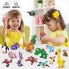 Hogokids  30 Packs Animal Party Favors for Kids, 810 PCS Mini Building Block Toy Set for Goodie Bag Fillers Classroom Prizes for Kids Ages 6+ - 3 of 4