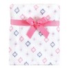 Hudson Baby Infant Girl Plush Blanket with Security Blanket, Llama Face, One Size - 4 of 4