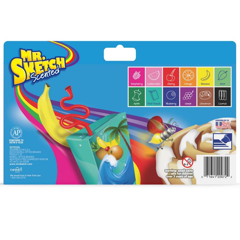 Mr. Sketch 12pk Scented Markers Chisel Tip, 5 of 6