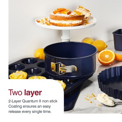 Zyliss 14-Inch Dark Blue Nonstick Carbon Steel Pizza Tray