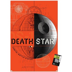 Trends International Star Wars: Power Of The Force - Death Star Unframed Wall Poster Prints - 1 of 4