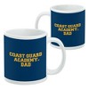 U.S. Coast Guard Academy Bears Dad Ceramic Coffee Mug Novelty Gift Mugs for Coffee Tea and Hot Drinks 11oz White - 2 of 4