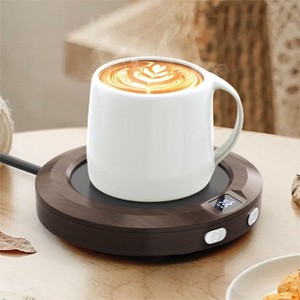 FAAYFIAN 25W Snowflake Coffee Mug Warmer for Desk, 3 Temp Settings with Auto Shutoff, Large Heating Plate Cup & Candle Warmer - 1 of 4