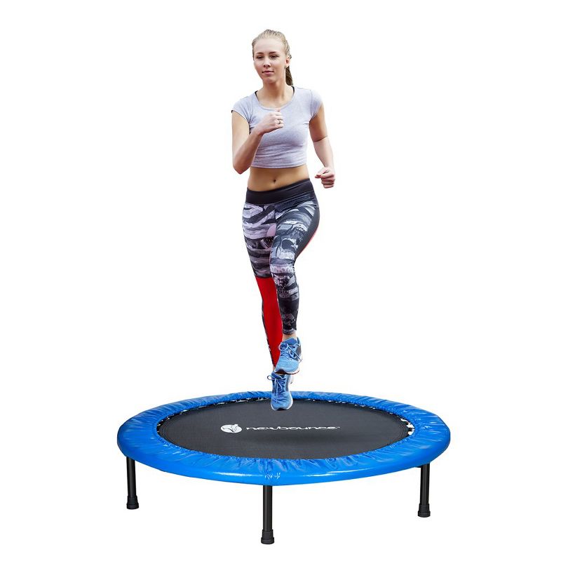 New Bounce Mini Trampoline - 40" Foldable Trampoline - Max of 220 Lbs, 2 of 7