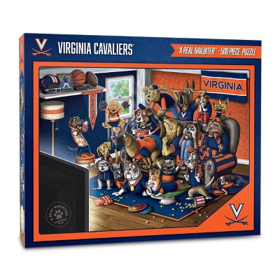 NCAA Virginia Cavaliers Purebred Fans 'A Real Nailbiter' Puzzle - 500pc