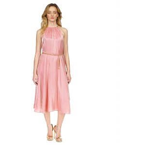 Michael Kors Womens Chain Belt Midi Dress - 1 of 1