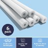 Play22usa Pool Noodles Foam 6 Pack – Large White Foam Noodle Tubes, Bulk Swim Noodles, Multi-Purpose Float, Exercise & Craft Aid - 3 of 4