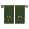 Avanti Linens Candy Cane 2-Pack Hand Towel Set - 2 of 3