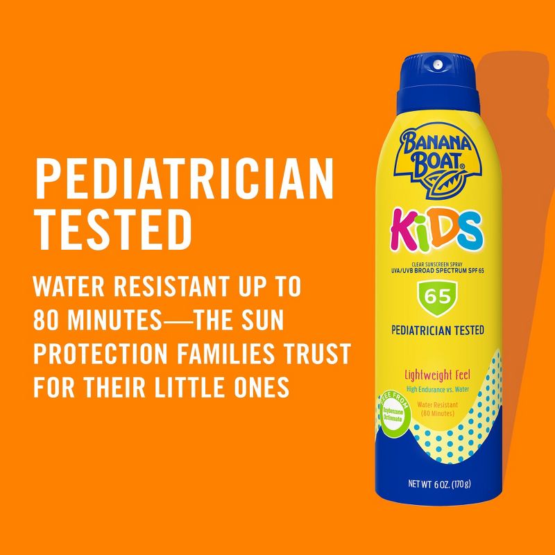 Banana Boat Kids Sunscreen Spray - SPF 65 - 6 oz, 4 of 10