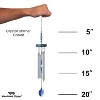 Woodstock Wind Chimes Signature Collection, Crystal Chime, 20", Cobalt Wind Chime WFCO - 3 of 4