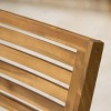 5pc Outdoor Hermosa Wooden Dining Set with Cushions-Christopher Knight Home - 3 of 4