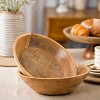 Woodform Bowl Set of 2 - Natural - 4 of 4