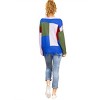 Women's Color Block Frayed Hem Sweater - umgee - 4 of 4
