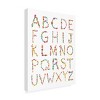 Trademark Fine Art -Farida Zaman 'Floral Alphabet' Canvas Art - 4 of 4