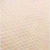 Home Mart Goods 71" x 71" - Beige Fabric Textured Glam luxury Shower Curtain With 12 Metal Hooks - 3 of 4