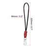 Unique Bargains Braided Wrist Polyester Keychain Wallets Badge Lanyard with Hook - 2 of 4