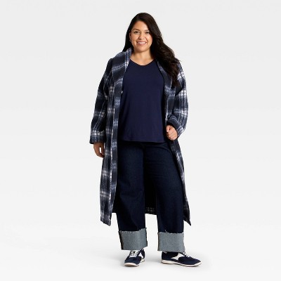 Women's Belted Coat - Ava & Viv' - image 3