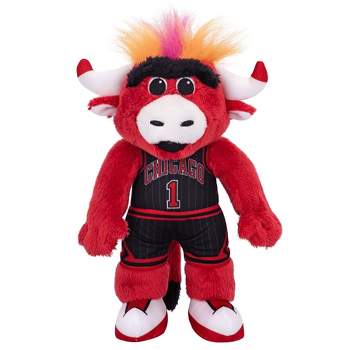 Sleep Squad Miami Heat Burnie Mascot 60” x 80” Raschel Plush