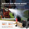 VEVOR Pressure Washer Pump, 1" Shaft Horizontal Triplex Plunger, 4300 PSI, 4.4GPM, Replacement Power Washer Pumps Kit with 5 Nozzles, Black - 3 of 4