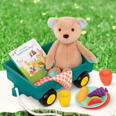 B. Toys - Brandclub - B. toys Teddy Bear, Board Book & Picnic
