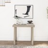 Plank+Beam 36” Solid Wood Console Table, Classic Farmhouse Style Sofa Table, Narrow Entryway Table for Hallway - 2 of 4