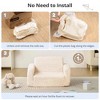 GOTGELIF 2-in-1 Kids Folding Sofa Chair Soft Toddler Couch & Lounger Gifts for Kids - 2 of 4
