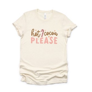 Simply Sage Market Women's Hot Cocoa Please Short Sleeve Graphic Tee - 1 of 4