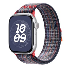 HTUTWOO Nylon Apple Watch Band, Sport Loop Strap 38/40/41/42/44/45/46/49mm, Fit for iWatch Series 11 10 9 8 7 6 5 4 3 2 1 SE Ultra - 1 of 4