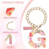 Unique Bargains Epoxy Resin Colorful Glittery Tassel Sports Water Bottle Accessories Letter Charm 1 Pc - 3 of 4