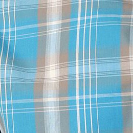 1096 - teal / brown / white