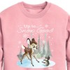Boys' - Disney - Christmas - Up To Snow Good Graphic Long Sleeve Fleece Sweatshirt - 2 of 4