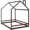Streamdale Full Size House Bed Wood Bed, Espresso - 4 of 4