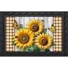 Briarwood Lane Summer Doormat 30x18 Indoor Outdoor Sunflower Duo For Summer Doormat - 2 of 4