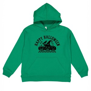 The Juniper Shop Happy Halloween Arch Distressed Youth Hoodie - 1 of 4