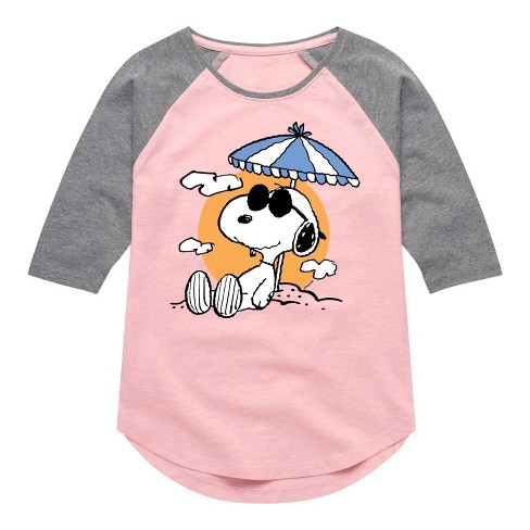 Peanuts Beach Sweatshirt Pink main image 0