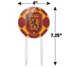 Harry Potter Gryffindor Plaid Sigil Acrylic Cake Topper - 2 of 4