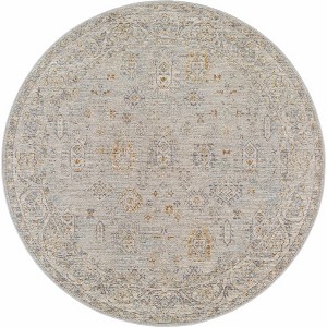 Hauteloom Coby Teal Avant Garde Area Rug - 1 of 4
