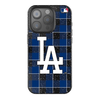 Keyscaper MLB Plaid Bling Cell Phone Case for iPhone 14 Pro Max