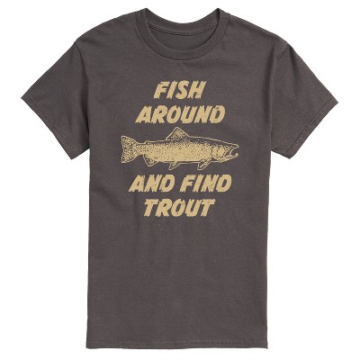 Men's - Instant Message - Fish Around Short Sleeve Graphic T-Shirt