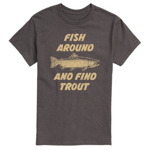 Men's - Instant Message - Fish Around Short Sleeve Graphic T-Shirt - 1 of 4