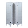 NicBex Room Divider Folding Hand-Woven Privacy Screen with Wood Legs Partition for Home & Office - 4 of 4